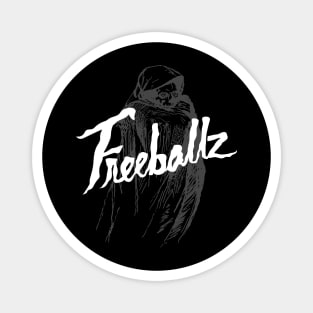 Freeballz Logo Grey Light Magnet
